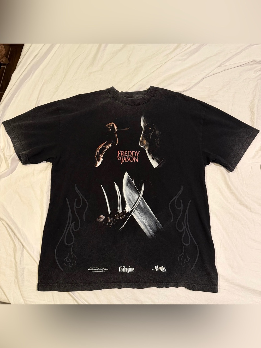 Civil Regime Freddy vs Jason Graphic Tee